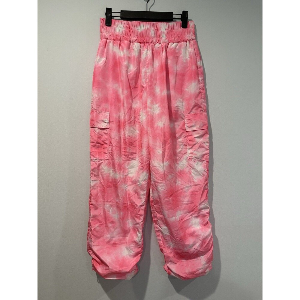 Forever 21 Track Pants Medium Windbreaker Parachute Utility Lightweight Travel